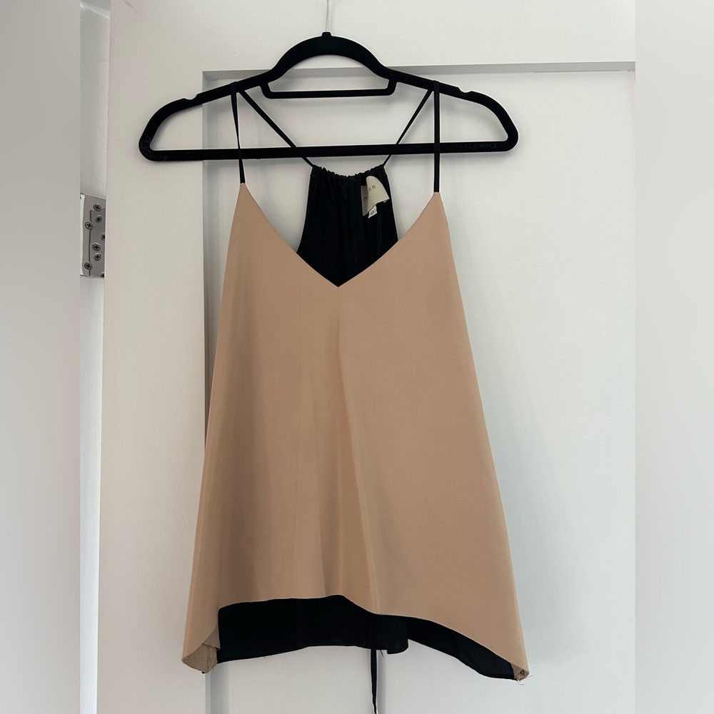 Like new Mason faux leather top